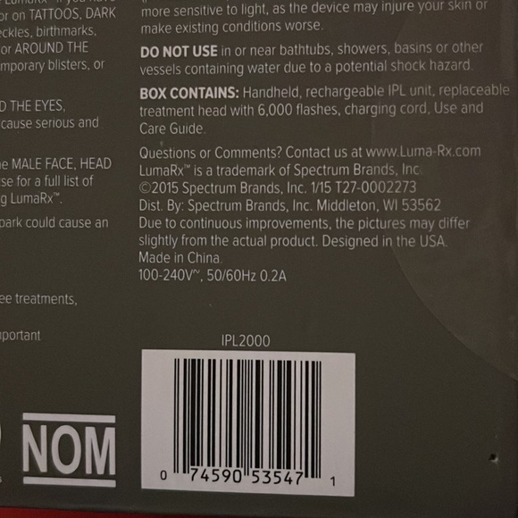 Brand New Never Used HAIR REMOVAL TREATMENT - Picture 5 of 5